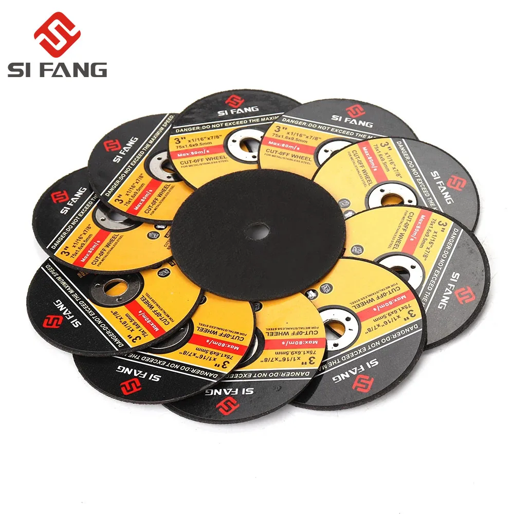 75/115/125/150/180/300mm Resin Cutting Wheel Disc Cutting Blade Flap Sanding Disc Rotary Tool for Angle Grinder Cutting Metal