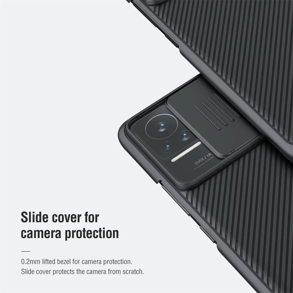 For Xiaomi Civi 1S NILLKIN Camera Protection Slide Cover Back Shell CamShield Case