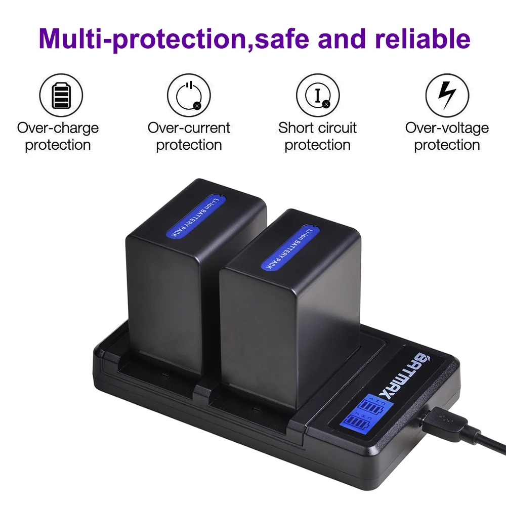 2 sztuk 4500mAh NP-FH100 NP FH100 bateria + LCD podwójna ładowarka USB dla SONY NP-FH70 FH50 FH30 DCR-SX40 SX40R A230 A330 A290 A380 A390