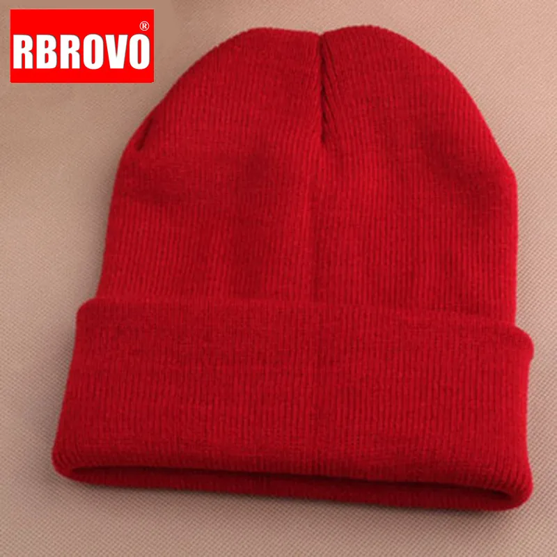 2023 Winter Hat For Women Hats Thick Knitted Winter Fashion Beanies Solid Scarf Cap For Female Beanies Skullies Women\'s Hat