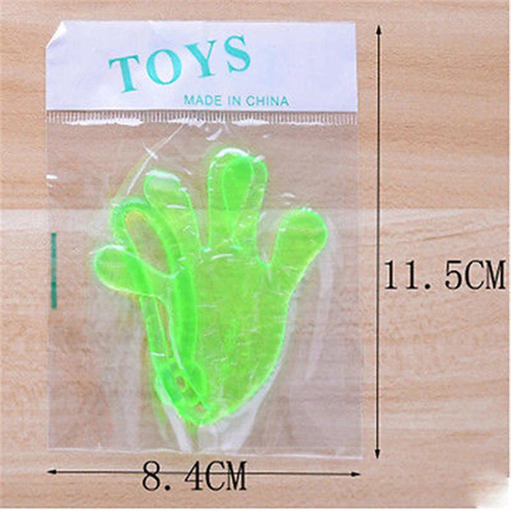 Elastic Sticky Squishy Slap Hands Palm Toy Kid Party Favors Gift Gags Practical Jokes Elastic Sticky Squishy Slap Hands Palm Toy