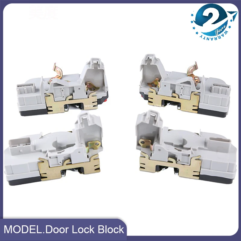 Car Door Lock Block Assembly Fit For Peugeot 206 207 307 Citroen C2 Door Lock Front Rear Central Control Motor 9137E4 9138G0 New