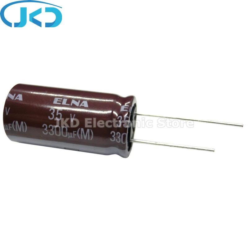 

10PCS NEW ELNA RA3 25V3300UF 16X25MM Audio Electrolytic Capacitor 3300uF25V 85℃ RA3 3300uF 25V 100% ORIGINAL