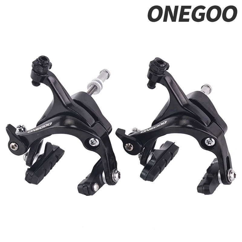 1Pair Road Bike Brake Caliper C Brake Long Arm Front and Rear Set of Bicycle Fixed Gear Modified Brake Accessories