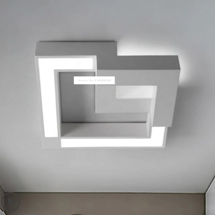 Nordic Geometric LED Ceiling Lamp, Modern Fashion, Creative Combination, Home Fixture, 220V, P730