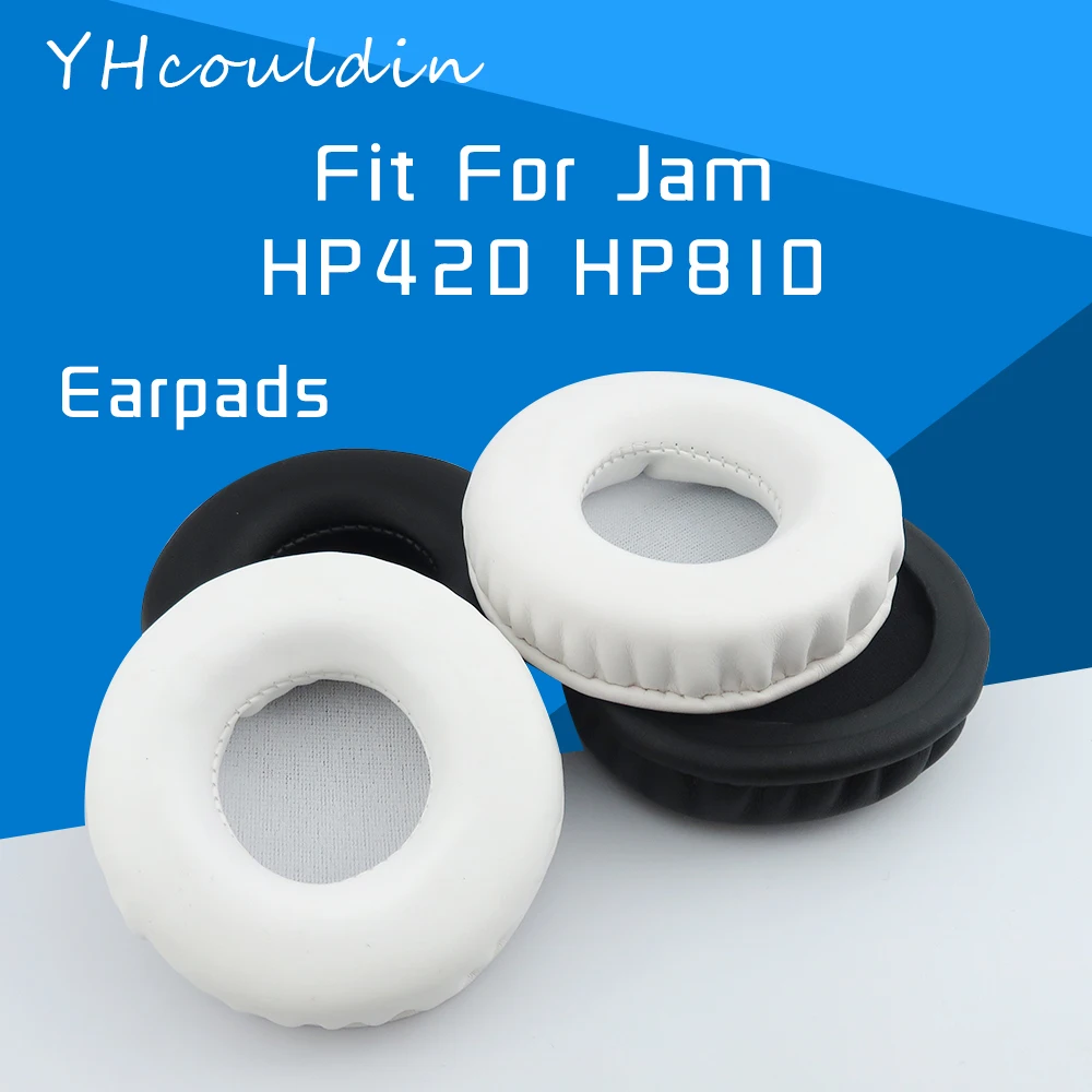 YHcouldin-almohadillas para auriculares Jam HP810 HP420 HX-HP810, accesorios de repuesto para auriculares, cuero arrugado, HX-HP420