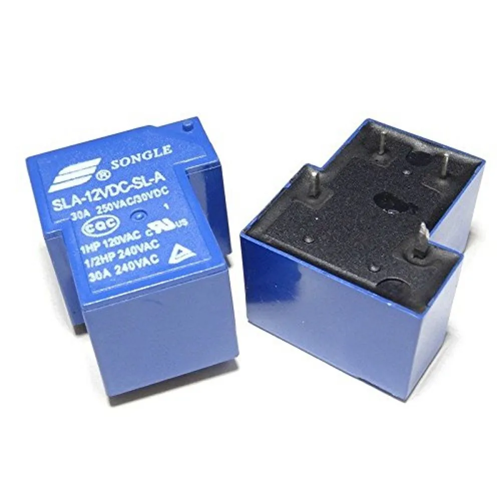 

10pcs Power relays SLA-12VDC-SL-A 12V 30A 4PIN T90 a group of normally open new and original