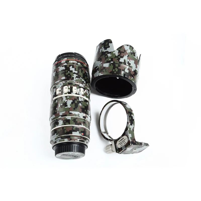 Anti-Scratch Camera Carbon Fiber Film Kit For Canon EF 70-200mm f2.8L IS II III F4IS Lens protective cover shell Skin Sticker