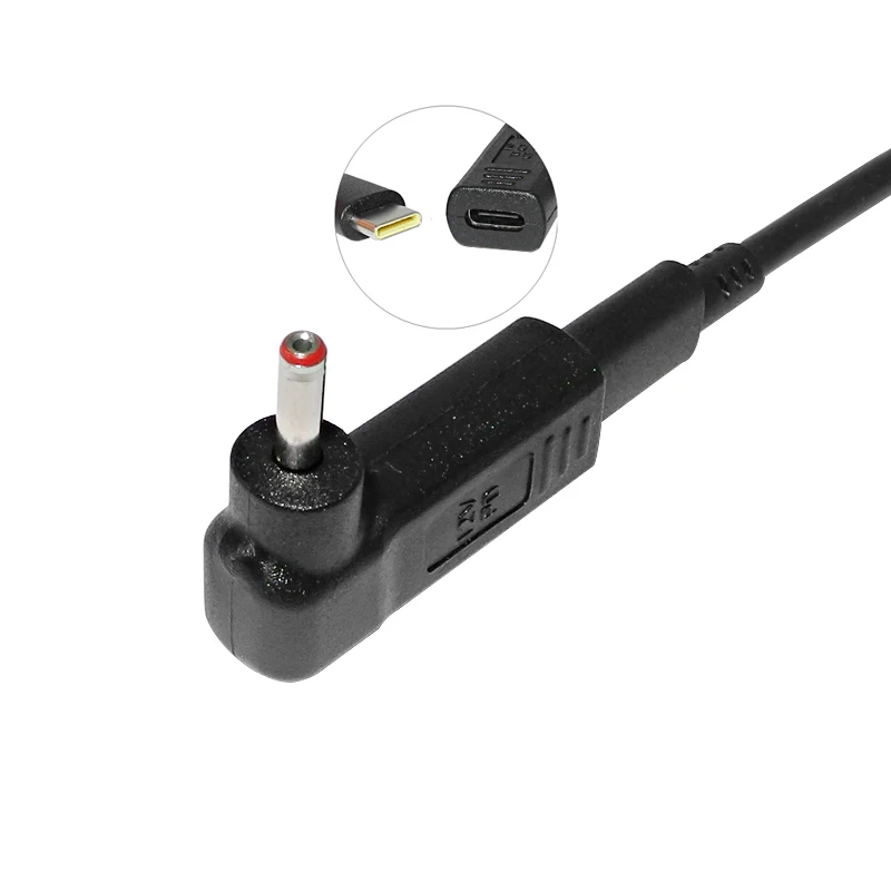 Переходник с разъемом USB Type C для Jumper Ezbook 3S 2 3 6 Pro USB-C «Мама» на 3,5*1,35 мм «папа», адаптер питания постоянного тока 12 В