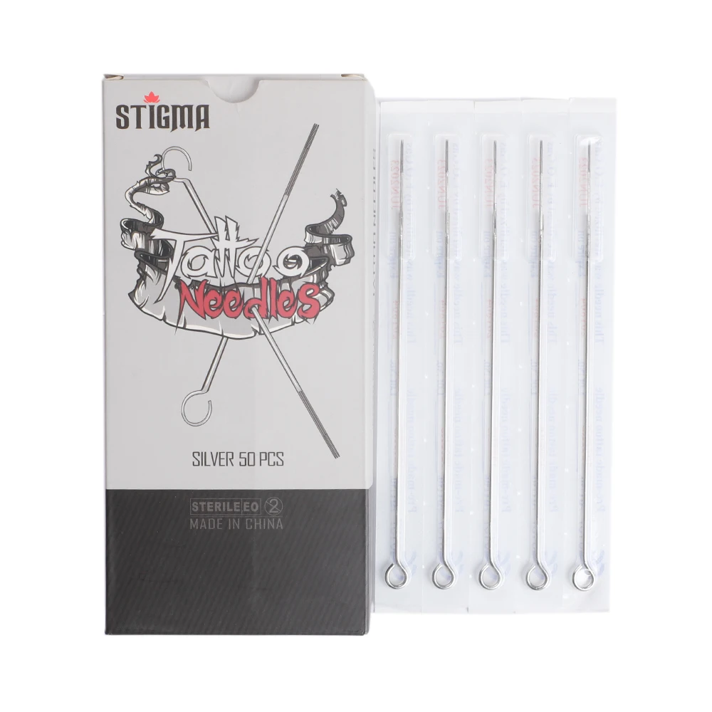 50/100/200PCS Disposable Mixed Disinfection Tattoo Needle RL RM M1 Tattoo Needle Agujas Microblading Naalden Permanent Makeup