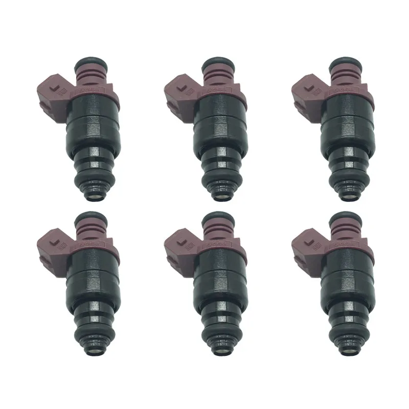 6Pcs Car Fuel injector for Benzine Siemens Injectoren Chery QQ0.8 Engine MIA11720 OEM# 5WY2404A 5WY 240 4A