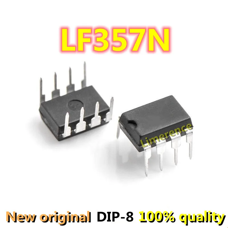 5pcs/lot LF357N LF357 DIP DIP-8 op-amp original authentic 