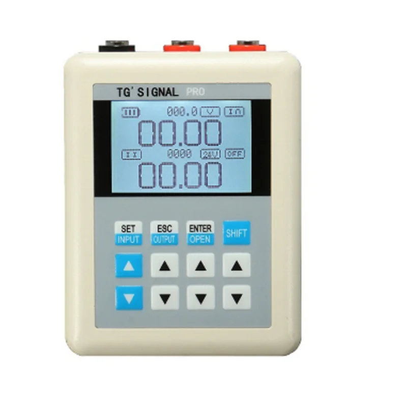 

Current Signal Generator 0-10V Voltage Signal Generator Source Transmitter PLC Valve Calibration 4-20mA