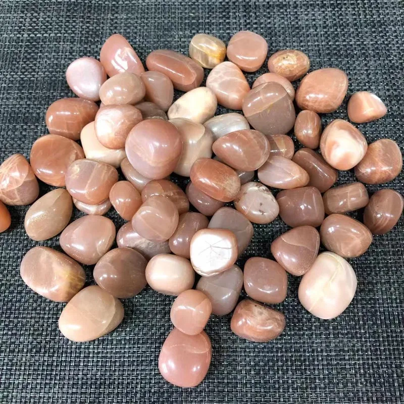 

Golden Sunstone Tumbled Stones Natural Quartz Crystals Gemstones Home Decoration