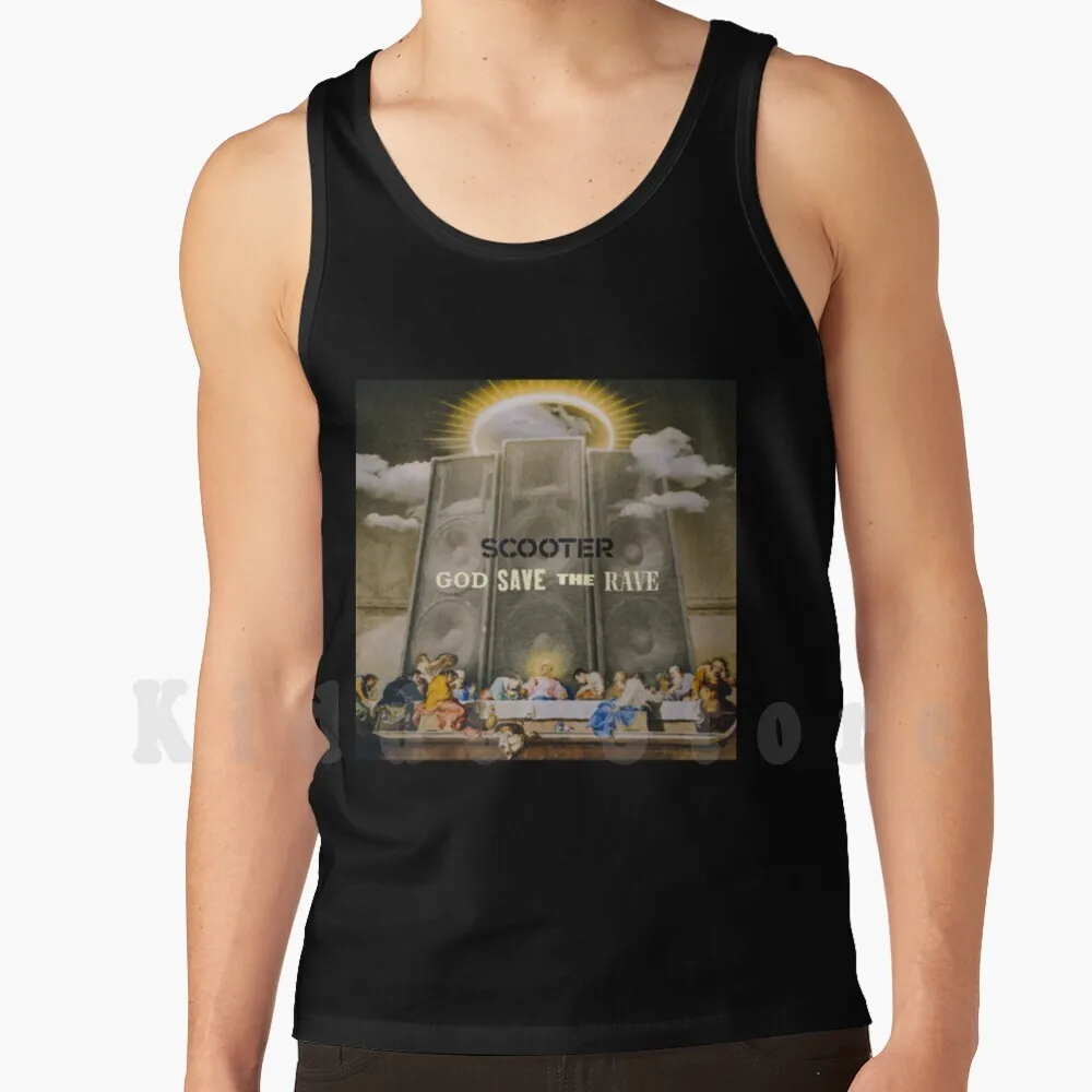 

God Save The Rave Tank Tops Vest Sleeveless