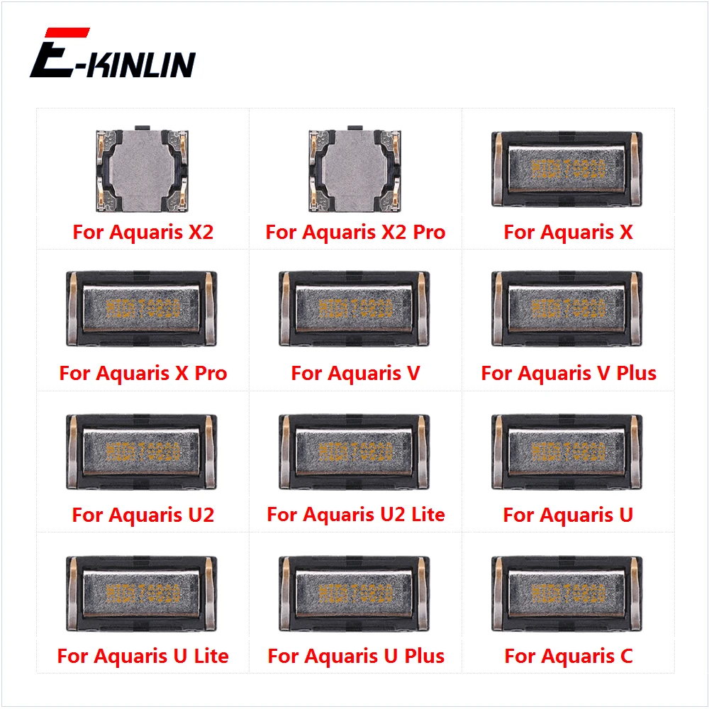 

Top Ear Speaker Receiver Earpieces For BQ Aquaris X2 X Pro C V U U2 Lite Plus Replacement Parts