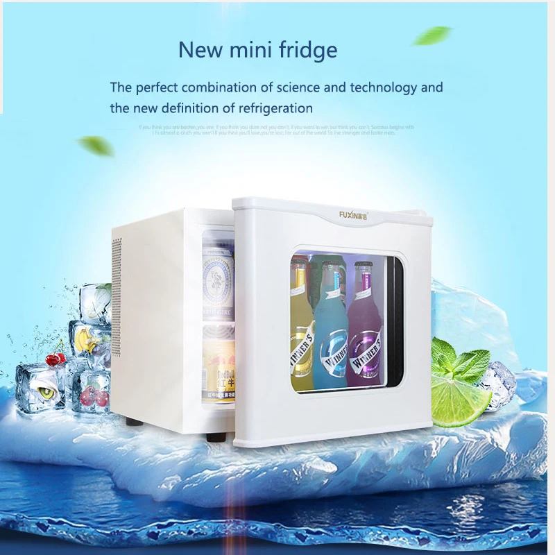 Freddo e caldo mini frigorifero Domestico mini frigo piccolo riscaldamento refrigerazione campione cabinet 17L comestic frigorifero