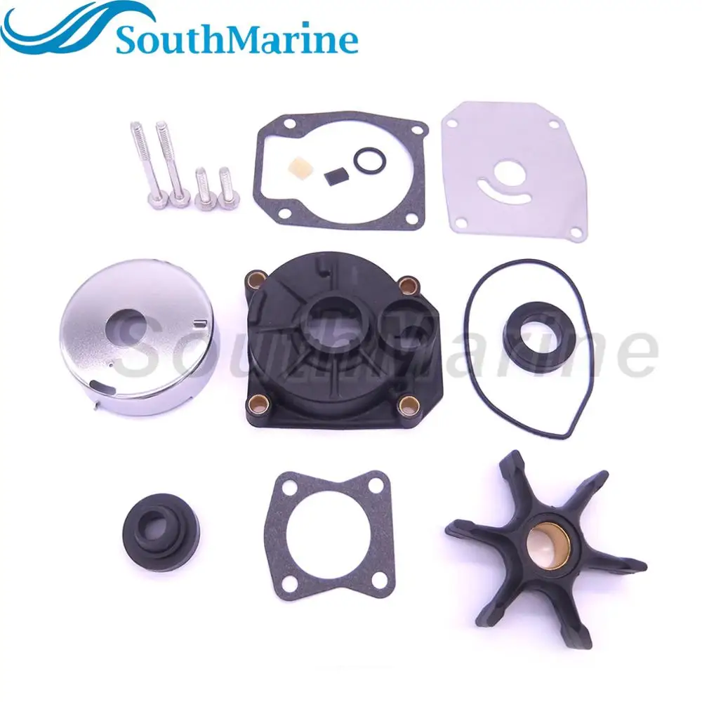 Boat Motor 5000308 Water Pump Repair Kit with Housing for Evinrude Johnson OMC BRP 40HP 50HP 55HP 60HP Outboard Engine