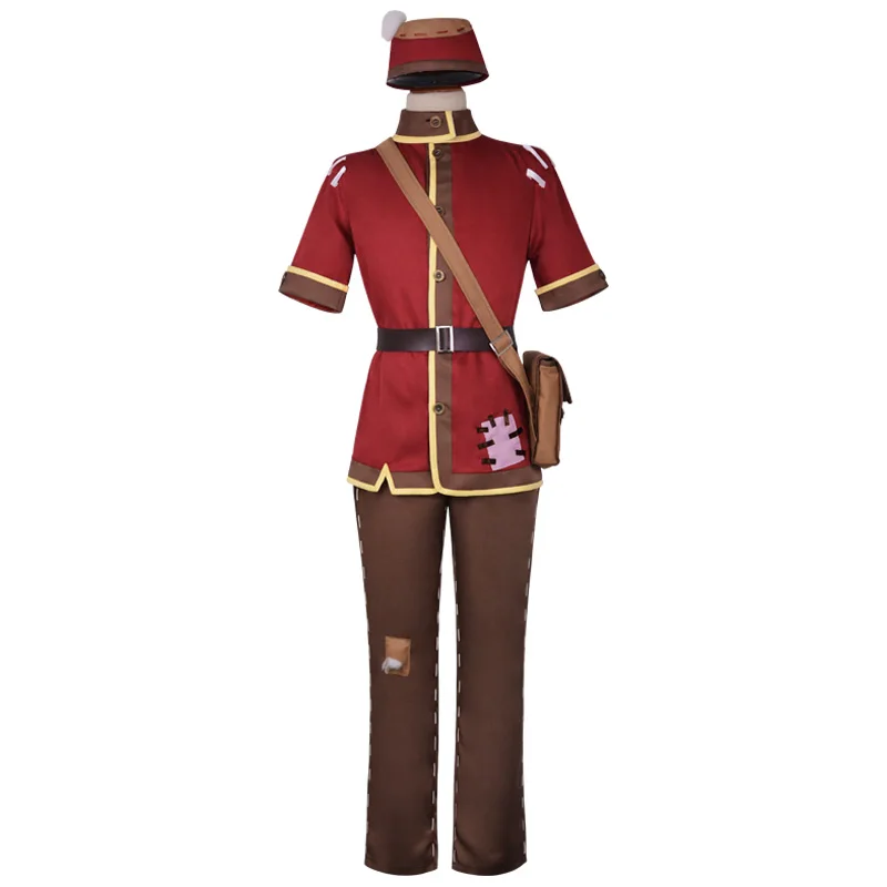 Game Identity V Cosplay Costumes Postman Victor Grantz Cosplay Costume Survivor Original Skin Uniform Suits Clothes Red Uniform