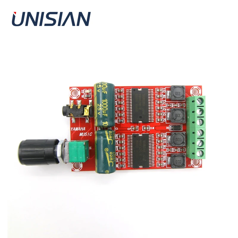 

UNISIAN YDA138-EX2 2.0 Channels Audio Amplifier Class-D HIFI Digital Power Amplifiers Board For DIY Portable audio System