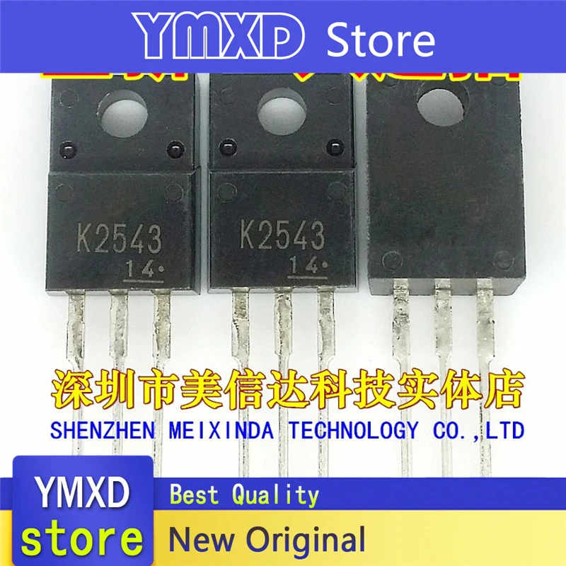 10pcs/lot New Original K2543 2SK2543 Field Effect Tube TO-220F In Stock