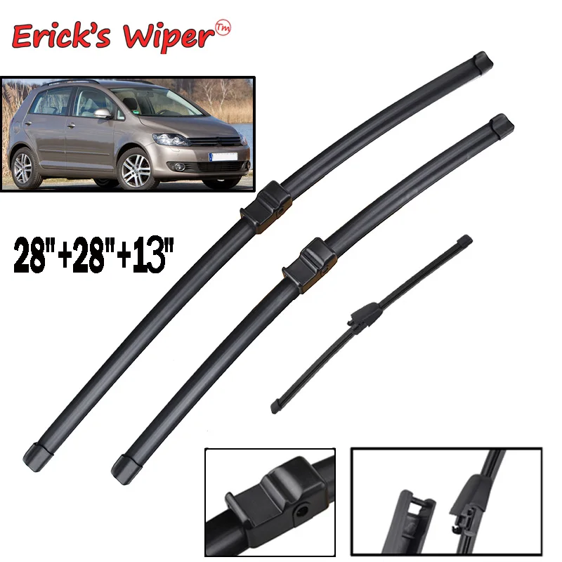 Erick\'s Wiper RHD & LHD Front & Rear Wiper Blades For VW Golf Plus 5M1 2005 - 2009 Windshield Windscreen Window Brush 28\