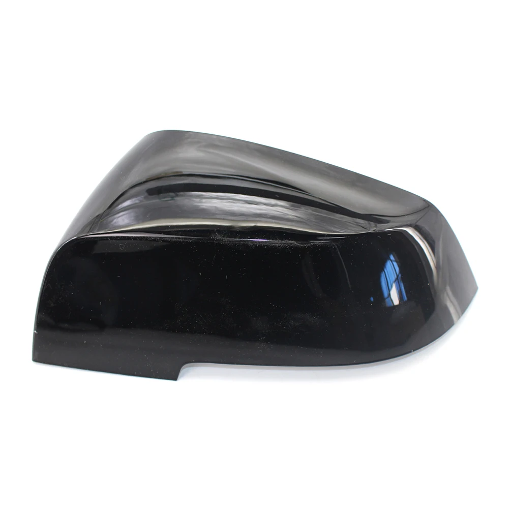 Auto Rearview Mirror Cover Cap Front Left Side for BMW F20 F21 F22 F30 F31 F32 F33 F36 E84 F87 1 2 3 4 Series Gloss Black