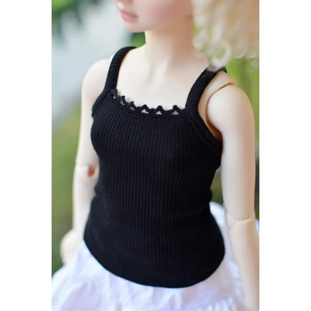 [wamami] Black Thread Halter Vest (Optional Lace Free 1/3 1/4 SD17 Female BJD Dolls