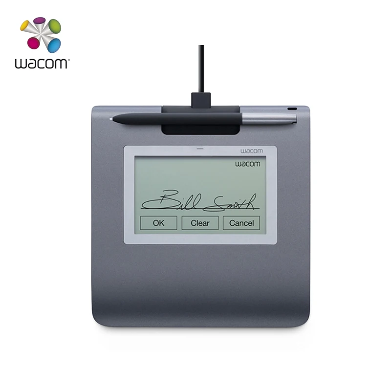 

Wacom STU-430, монохромный ЖК-дисплей, набор, 4,5 дюйма, темно-серый, гарантия 1 год