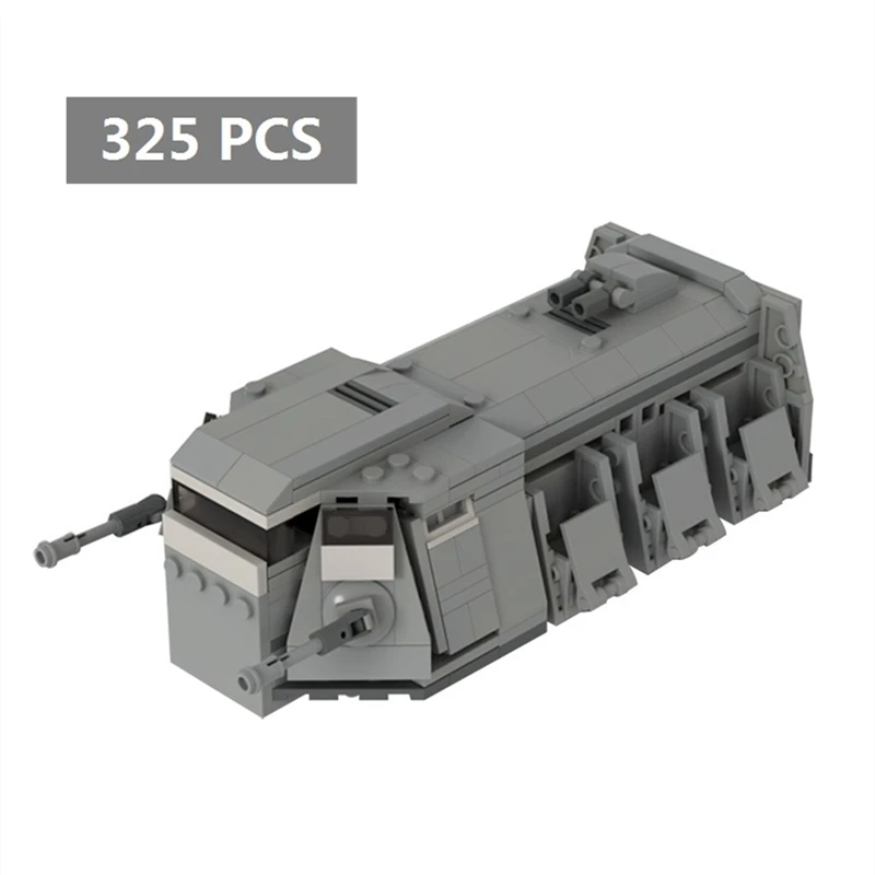 

Imperial Military Troop Transport MOC-31635 Vehicle Space Battleship Building Blocks Bricks Toys For Kids Buildmoc Children Gift