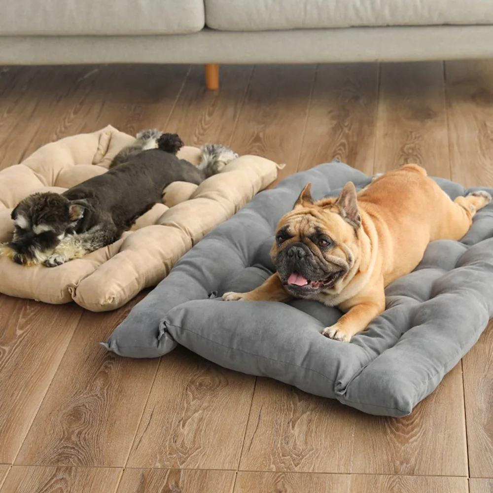 3 IN 1 Warm Dog Bed House Winter Pet Dog Cat Sleeping Bed Kennel Cat Puppy Sofa Mattress Pet Cushion For Small Large Dogs