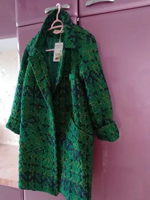 Cappotto di lana da donna cappotto di lana di alta qualità donna Slim giacca di Tweed medio-lunga capispalla femminile cappotto verde giacca da