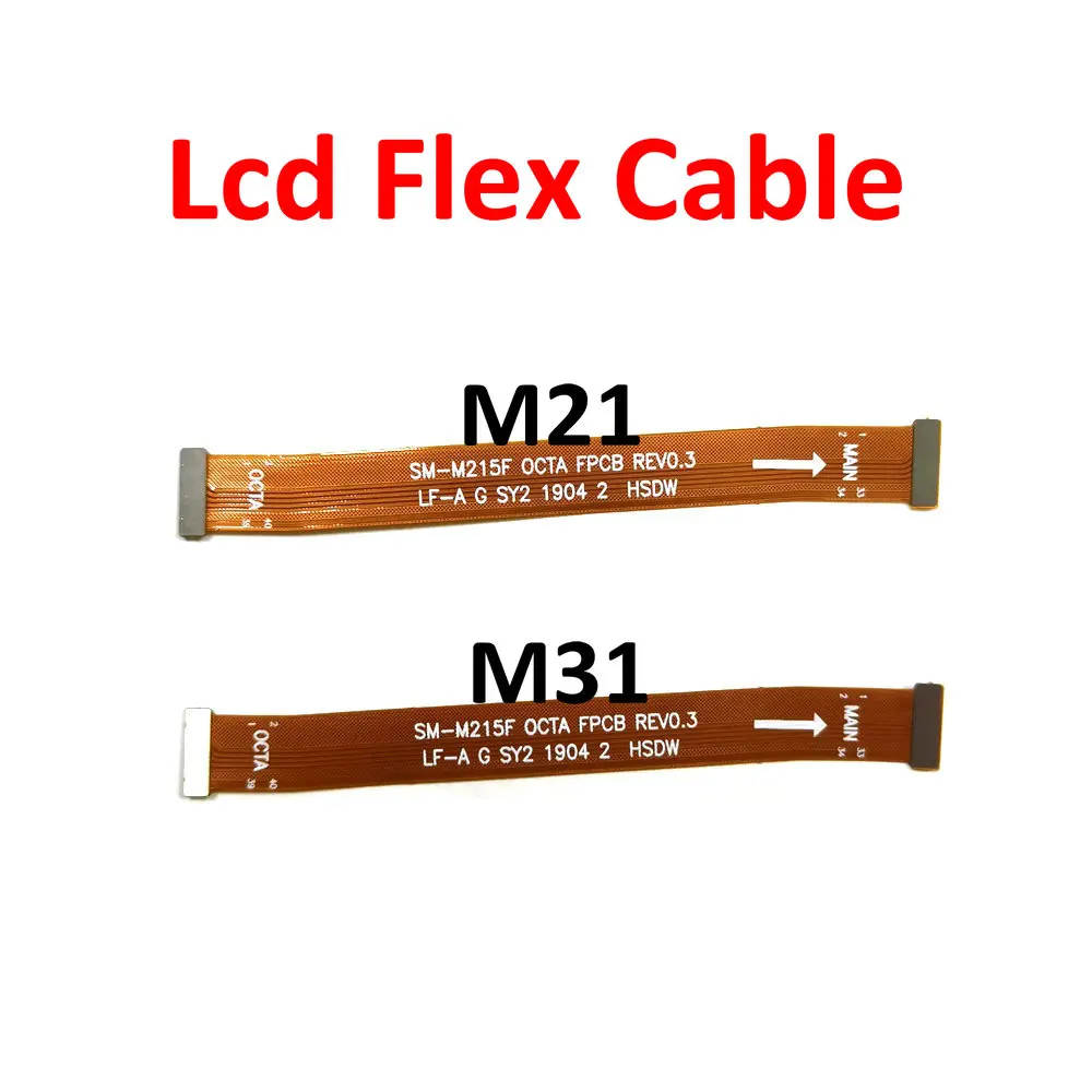 For Samsung Galaxy M21 M31 M51 Main Board Mainboard Motherboard Connect Ribbon Lcd Flex Cable