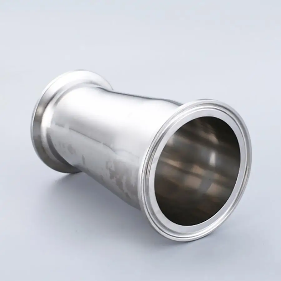 

108mm 4.25" to 63mm Pipe OD 4" to 2.5" Tri Clamp Reducer SUS 316L Stainless Sanitary Pipe Fitting Homebrew