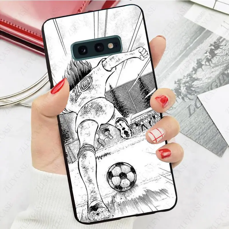 Anime Captain Tsubasa Ozora Genzo football Cover For Samsung Galaxy S24ULTRA S23ULTRA S21FE S24 S22+ S20PLUS s20ULTRA S20FE case