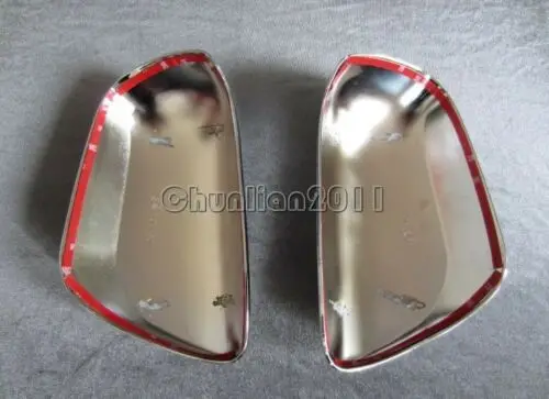 Chrome Rearview Side Mirror Cover Trim for Toyota 09-11 Corolla Matrix 07-11 Yaris 04-09 Prius