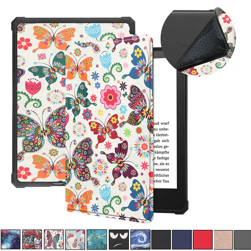 Para kindle paperwhite 5 2021 capa bonito dos desenhos animados unicórnio pintado para funda kindle paperwhite caso 11th geração 2021 crianças