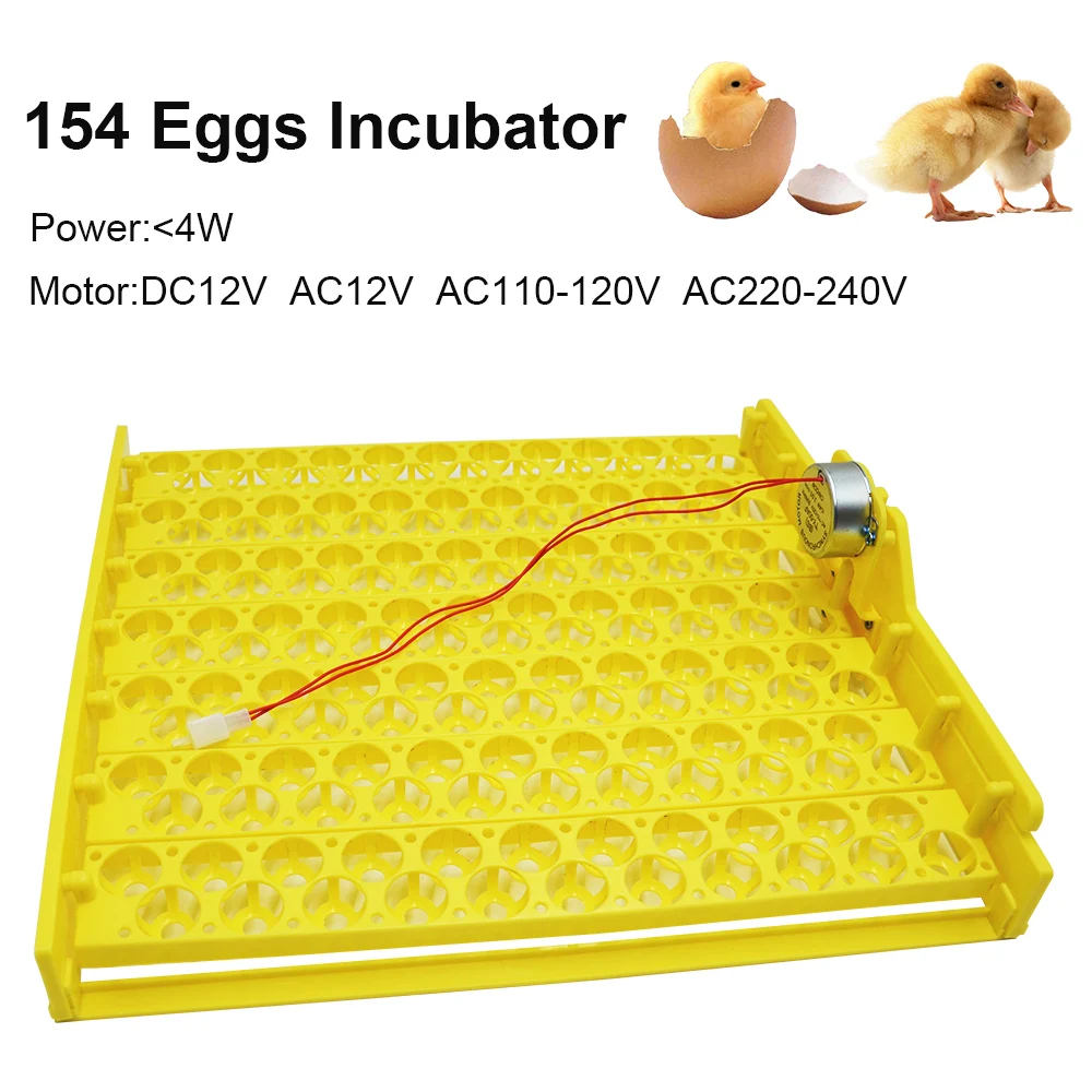 

220v/110v 12v Chinese Manufacturer Supply Best Price For Incubator 132-154 Eggs Trays Egg Tray For Incubator