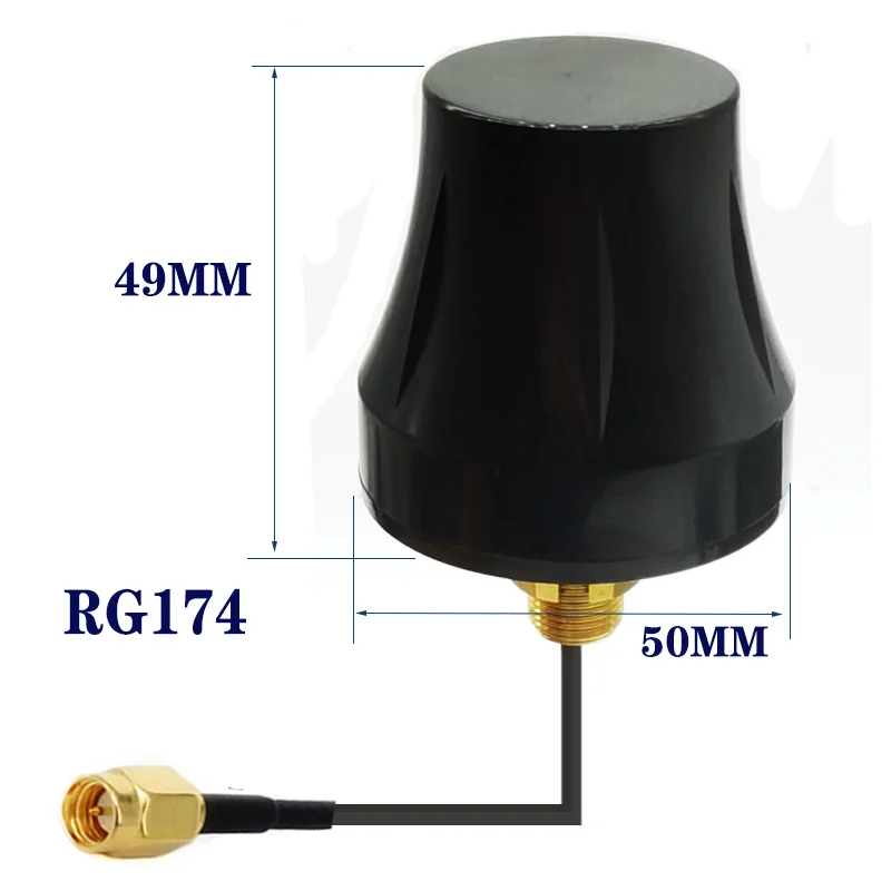 Waterproof outdoor flameproof antenna sharing charge of sma - j male head 2 g, 3 g, 4 g communication transmission reception enh