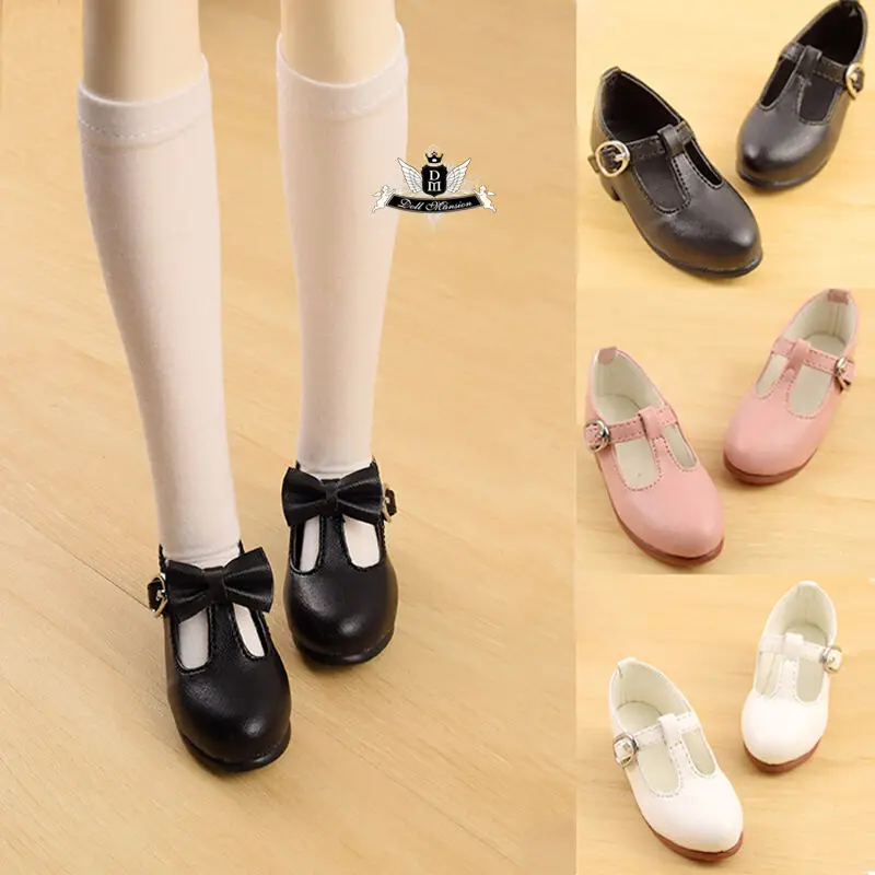 1/3 1/4 BJD Shoes SD MSD lolita bow shoes Supper Dollfie DREAM DK SOOM DOD Dollmore Luts AOD DZ MID AF