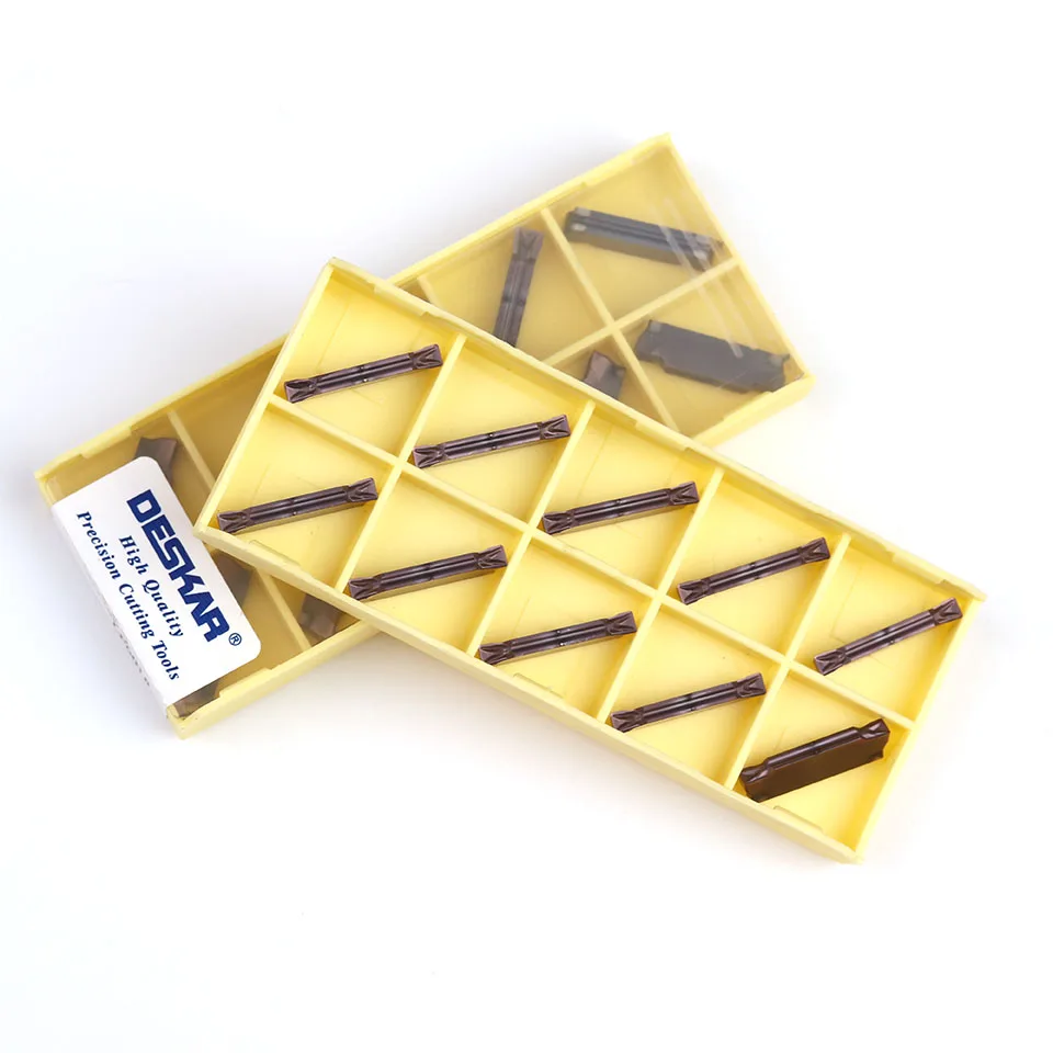 DESKAR MGMN300-H MGMN400-T MGMN300-T MGMN400-H Xẻ Rãnh Carbide Lắp CNC Cắt Khe Cắm Dụng Cụ Xoay Cho Thép Không Gỉ