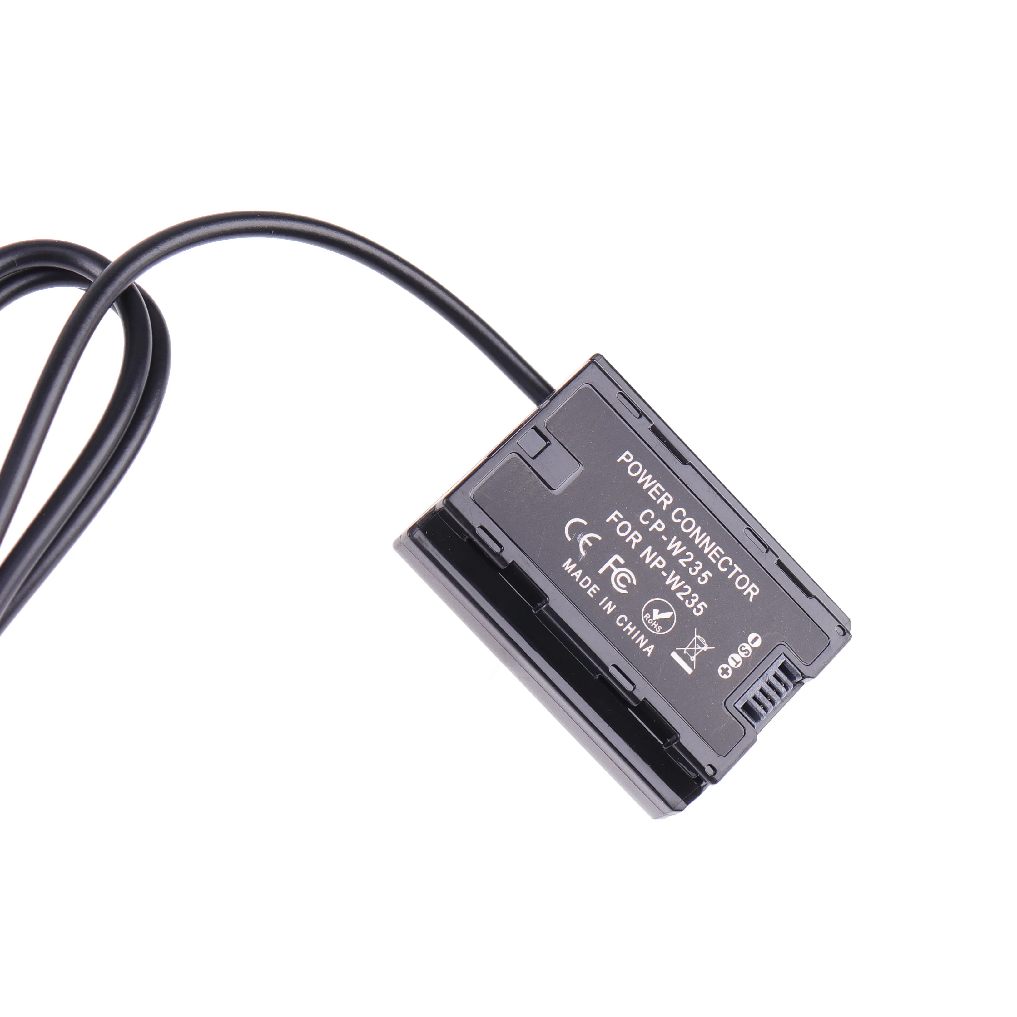 NP-W235 AC Power Adapter with D-TAP B Type Cable Dummy Battery Kit for Fujifilm XT-4 - Image 3