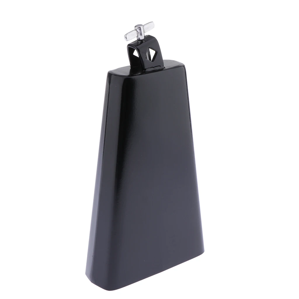 Iron 9 Inch Cowbell Percussion Instrument Parts for Drummers