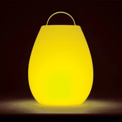 Innovazione impermeabile all'aperto a batteria portatile LED ricaricabile lanterna paesaggio illuminazione da tavolo con cambio colore