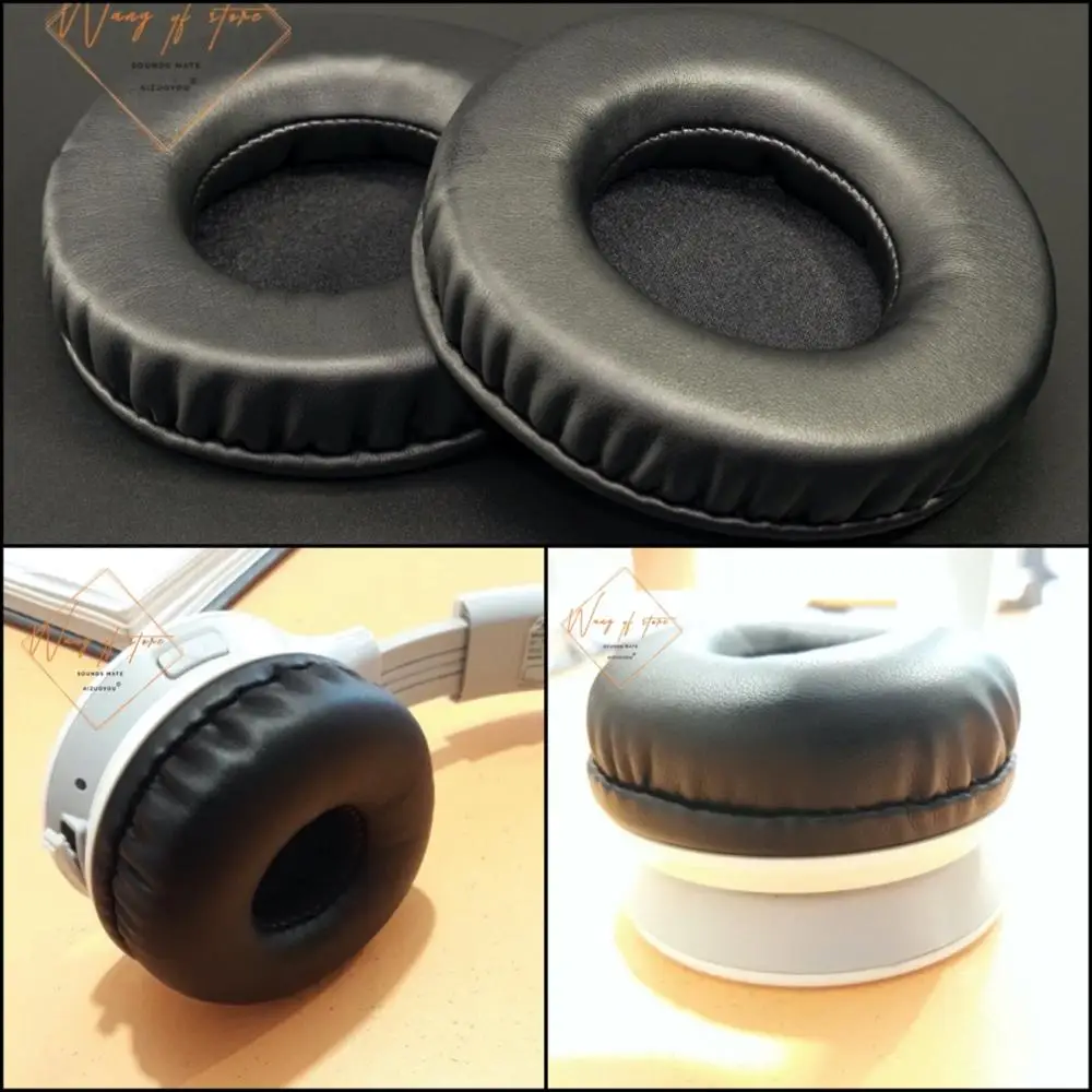 Soft Leather Ear Pads Foam Cushion EarMuff For Rapoo H6060 Bluetooth Stereo Headset Perfect Quality, Not Cheap Version