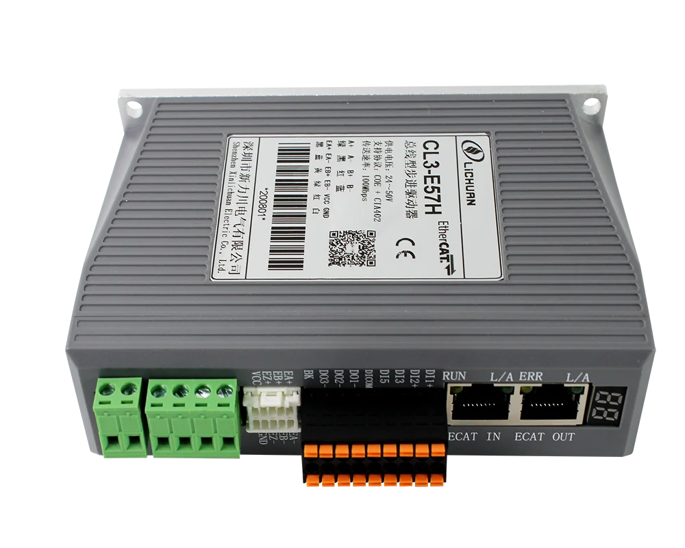 Imagem -06 - Lichuan-jogo do Motorista do Motor do Circuito Fechado do Ônibus do Cat dos Ethernet para a Impressora 3d Motor Deslizante do Nema 23 Cl357h 2-fase 1.25n.m2.2n.m