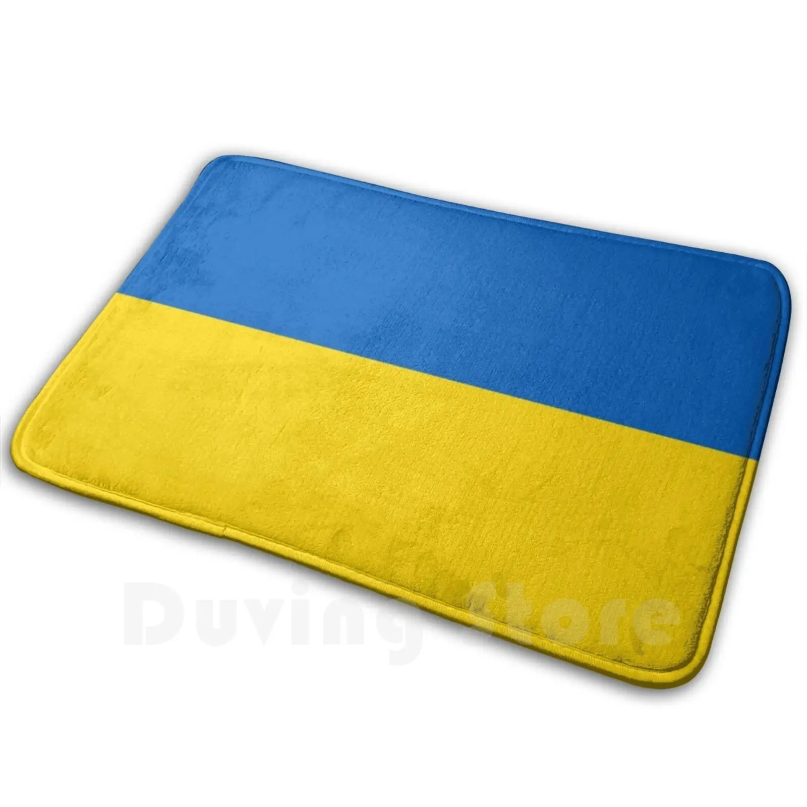 Flag Of Ukraine Carpet Mat Rug Cushion Soft Ukraine Flag Ukrainian Kiev Europe Country Kyiv Typography Blue Ukraine