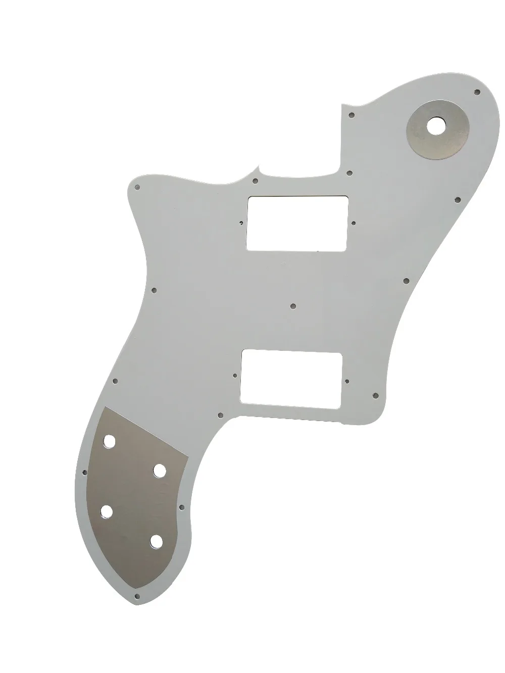 Pleroo Custom Guitar Parts - For US FD 72 Tele Deluxe Reissue Guitar Pickguard With PAF Humbucker Replacement Flame Pattern