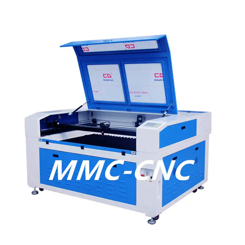 MCC1390 Co2 Reci CNC Laser Engraving And Cutting Machine 130w 150w 180w Double-Head Rotary Axis Lifting Table Stepper Motor