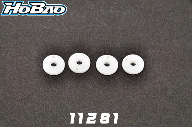 Оригинальные OPTIONAL SHOCK PISTONS OFNA/HOBAO RACING 11281 (CNC) для HYPER 1/10 10SC Short Truck/TT 10 Tuggy/MINI ST Tuggy